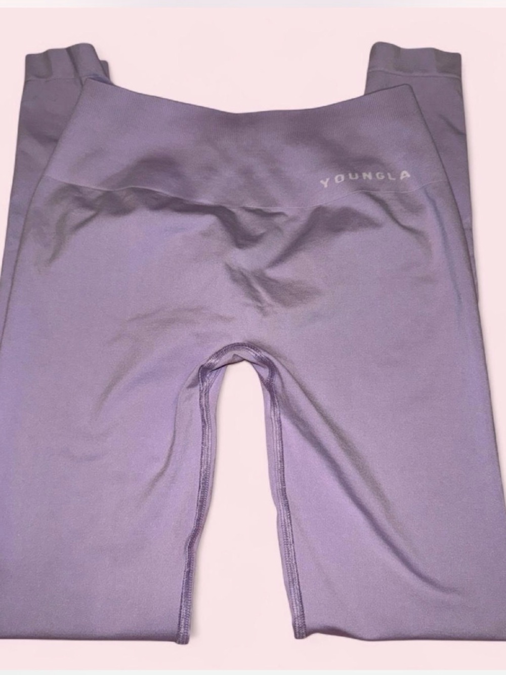 YoungLA Womens Lavender Active Leggings
